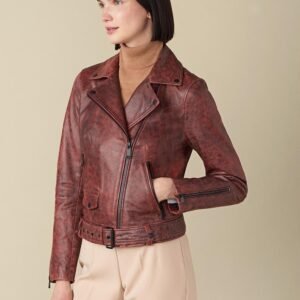 Alison Asymmetrical Belted Jacket