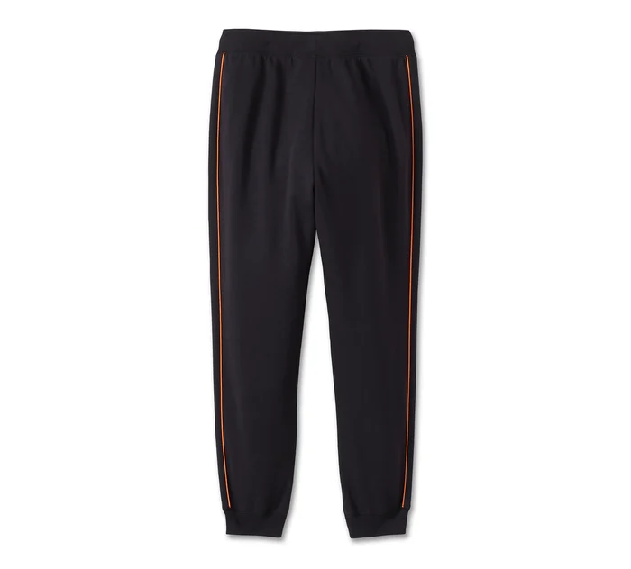 Women's Classic Bar & Shield Joggers - Harley Black - Image 2