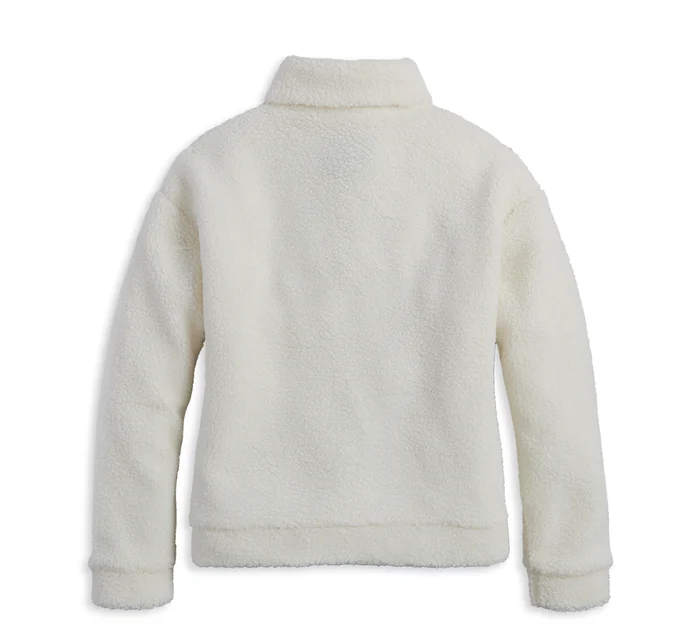 Women's Enchanted Sherpa Jacket - Cloud Dancer - Image 2