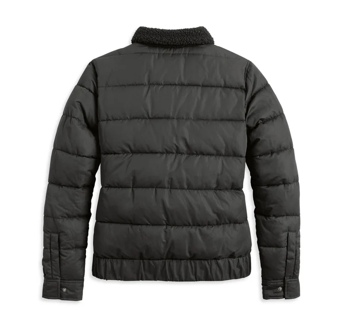 Women's Full Speed Jacket with Sherpa Collar - Image 2