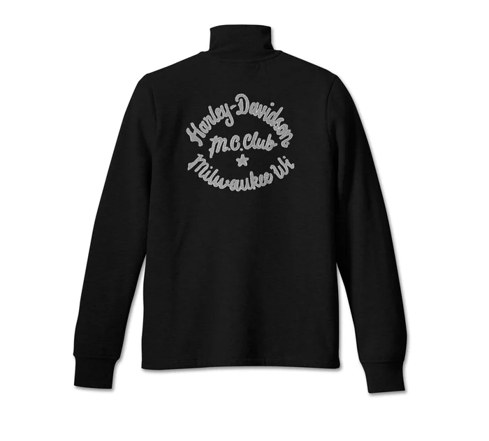 Women's Hill Climber Crew Zip Front Fleece Jacket - Black Beauty - Image 2