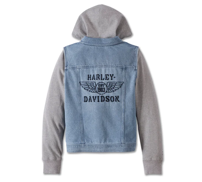 Women's Kickstart 3-in-1 Indigo Denim Jacket - Image 2