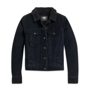 Women's Sherpa Lined Corduroy Jacket