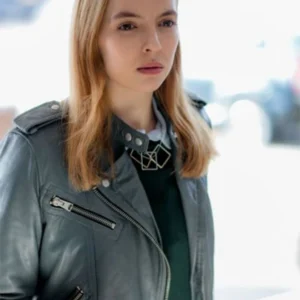 Jodie Comer Doctor Foster Leather Jacket