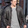 Aaron Taylor Johnson Godzilla 2014 Leather Jacket