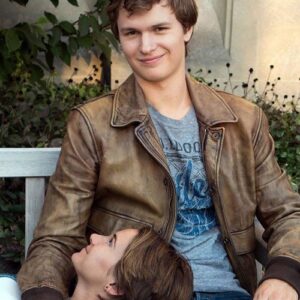 Ansel Elgort The Fault in Our Stars Leather Jacket