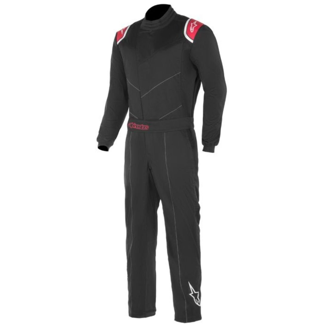 Kart Indoor Suit In Black And Red