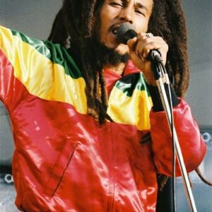 Bob Marley Leather Jacket
