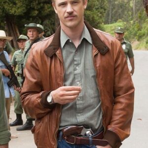 Boyd Holbrook Narcos Season 1 Leather Jacket
