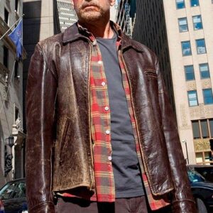 Bruce Willis Surrogates Leather Jacket