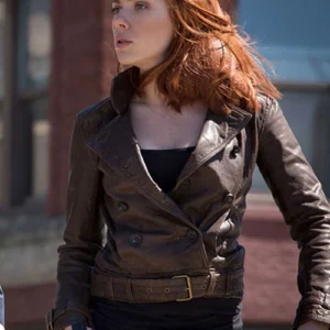 Captain America The Winter Soldier Scarlett Johansson Jacket