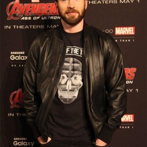 Chris Evans Leather Jacket