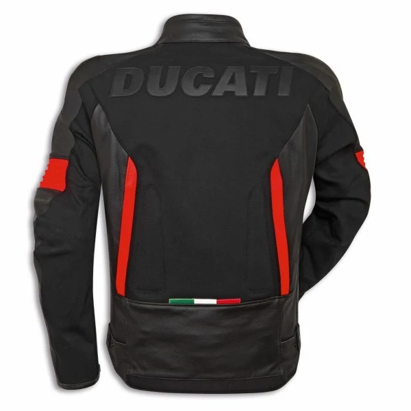 Ducati Leather Fabric Jacket Fighter C2 - Image 2