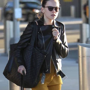 Daisy Ridley Leather Jacket