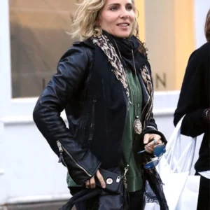 Elsa Pataky Leather Jacket