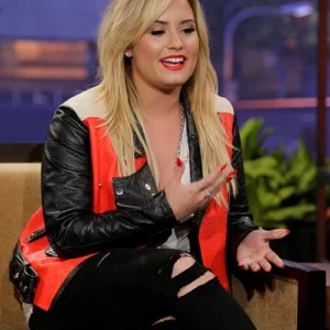 Demi Lovato Leather Jacket