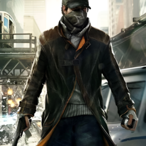 Better Aiden Pearce Watch Dog Leather Trench Coat