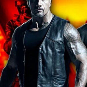 Dwayne Johnson The Fate Of The Furious Leather Vest