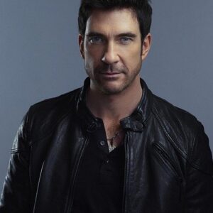 Dylan McDermott Hostages Leather Jacket