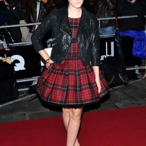 Emma Watson GQ Awards Leather Jacket