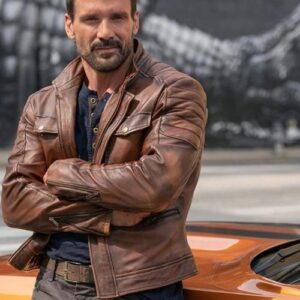 Frank Grillo Boss Level Leather Jacket