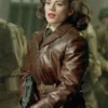 Hayley Atwell Captain America First Avenger Leather Jacket