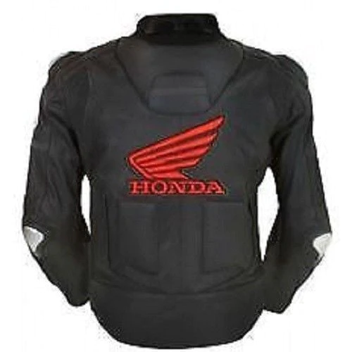 Honda Motorcycle Leather Jacket - Image 2