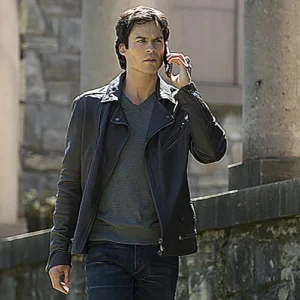 Ian Somerhalder The Vampire Diaries Leather Jacket