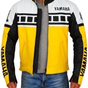 Yamaha Motorcycle Yellow Biker Jacket