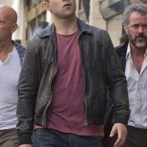 Jai Courtney A Good Day to Die Hard Leather Jacket