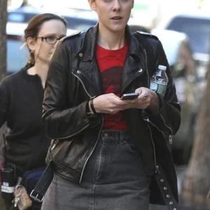 Jena Malone Time Out of Mind Leather Jacket