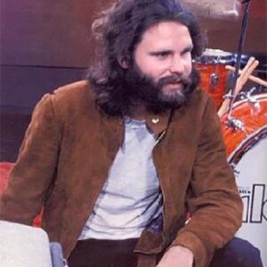 Jim Morrison Suede Jacket