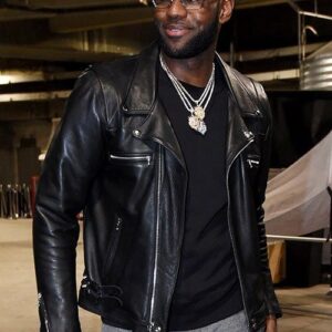 LeBron James Leather Jacket