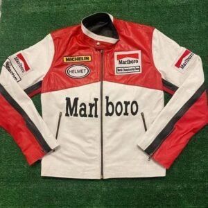Marlboro Biker Leather Jacket
