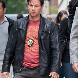 Mark Wahlberg The Other Guys Leather Jacket