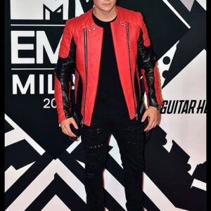 Martin Garrix MTV European Music Awards Leather Jacket