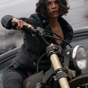 Michelle Rodriguez Fast & Furious 9 Leather Jacket