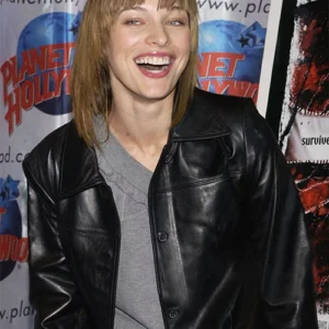 Milla Jovovich Leather Jacket