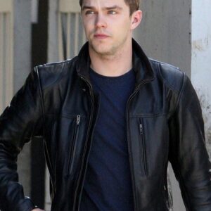 Nicholas Hoult Leather Jacket