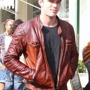 Nicholas Hoult Mad Max Fury Road Leather Jacket