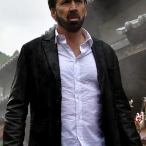 Nicolas Cage Prisoners Of The Ghostland Leather Blazer