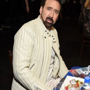 Nicolas Cage Leather Jacket