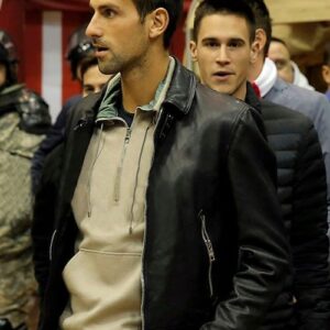 Novak Djokovic Leather Jacket