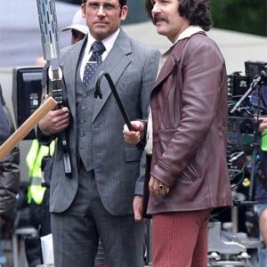 Paul Rudd Anchorman 2 The Legend Continues Leather Jacket