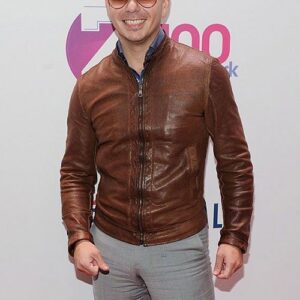 Pitbull Leather Jacket Brown