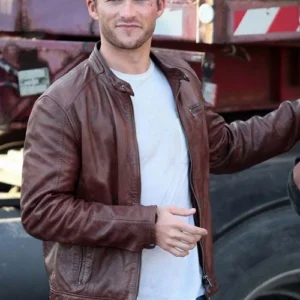 Scott Eastwood Overdrive Leather Jacket