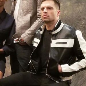 Sebastian Stan Leather Jacket