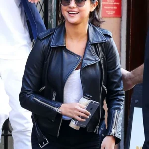 Selena Gomez New York Leather Jacket