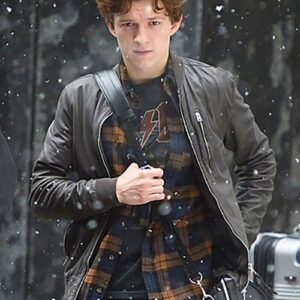 Tom Holland Leather Jacket