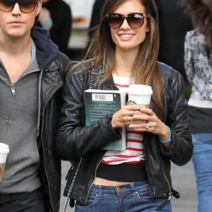 Torrey DeVitto Leather Jacket